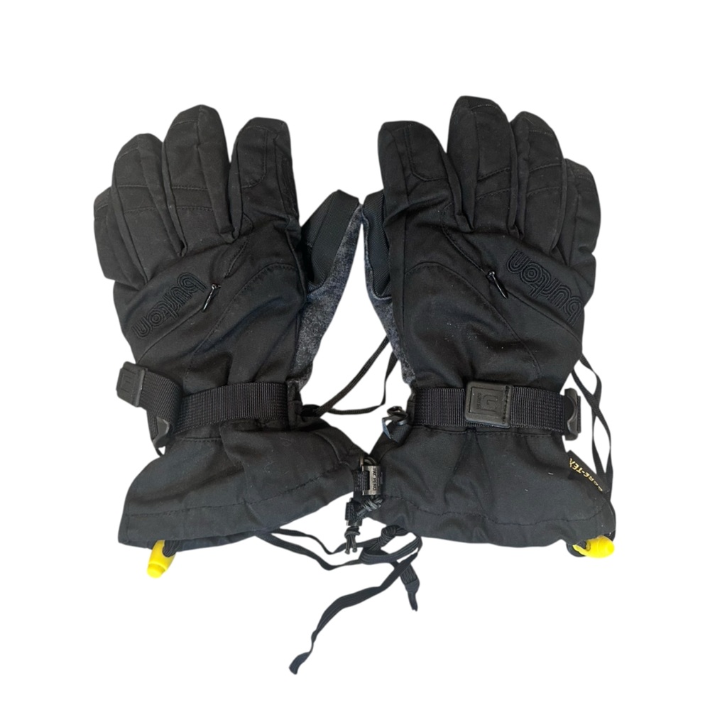 Burton GORE-TEX Gloves Ski Snowboard Black Size Small‎
